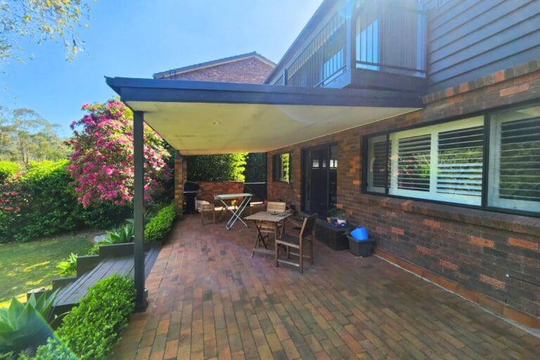 Before photo of Balcony transformation in St Ives Chase, NSW, by Pergola Land