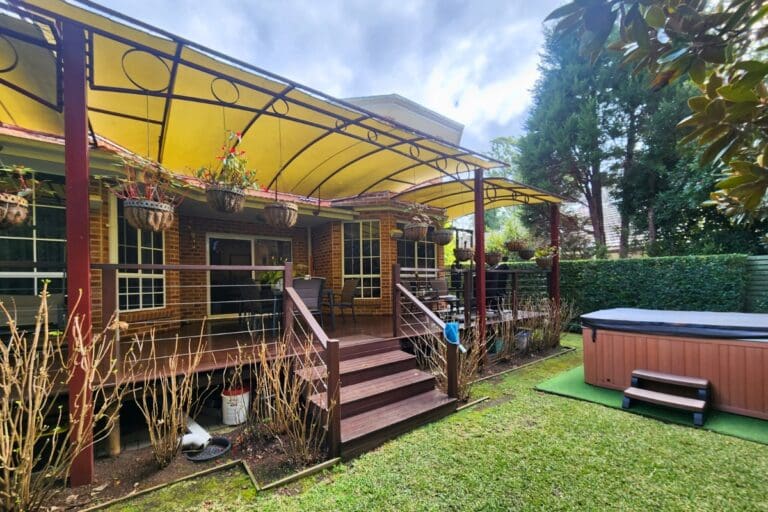 Warrawee Patio & Deck Transformation - Before Photo